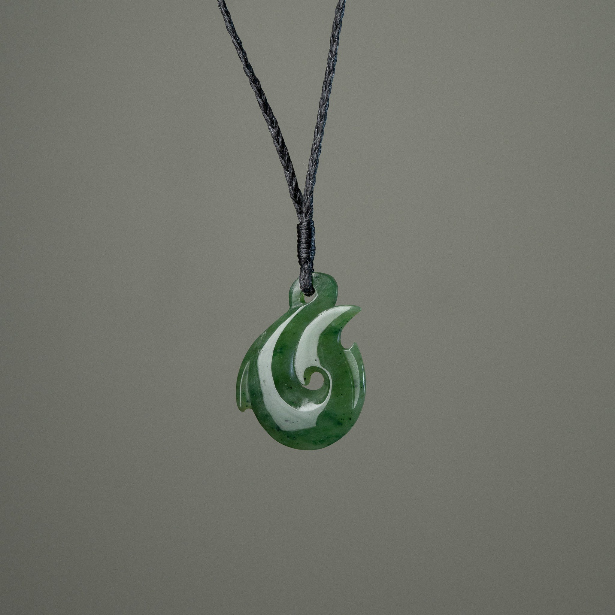 New Zealand Pounamu Bound Hei Matau