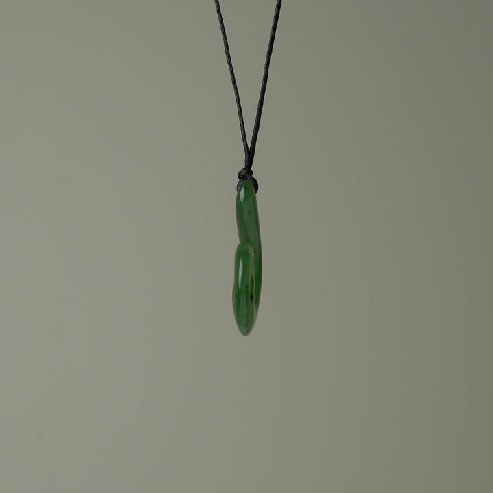 Small Hei Matau Wave Pendant