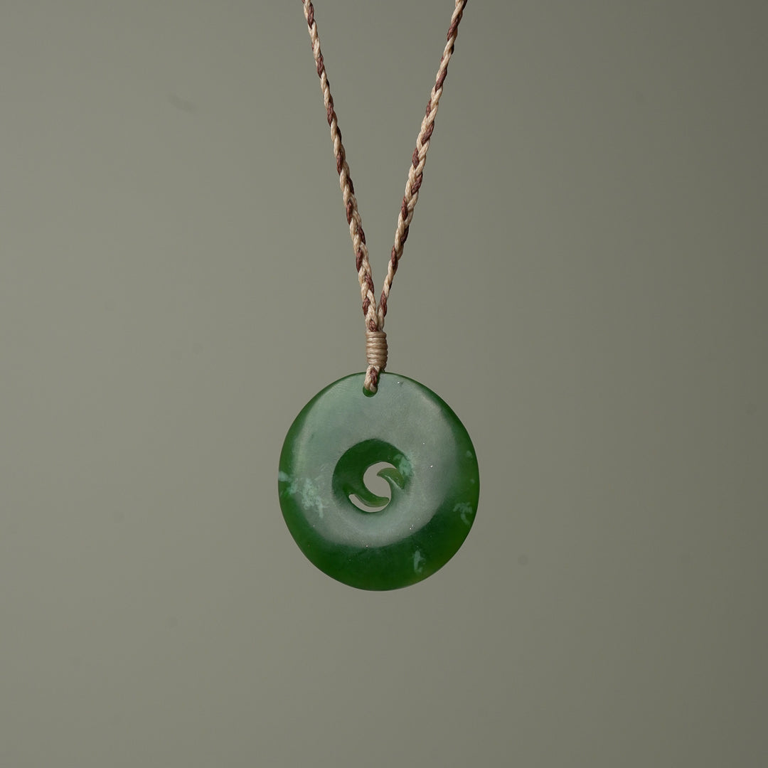 Double Koru Medium Large Pendant