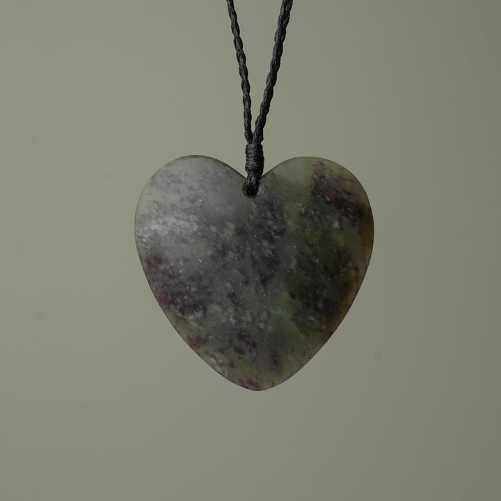 Pounamu Heart Large Matte