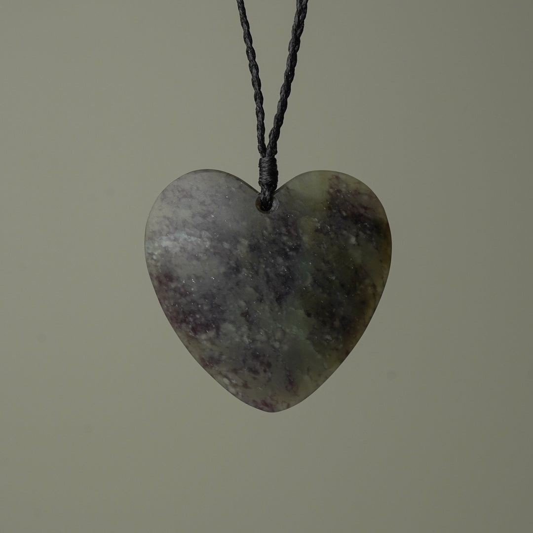 Pounamu Heart Large Matte