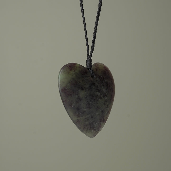 Pounamu Heart Large Matte