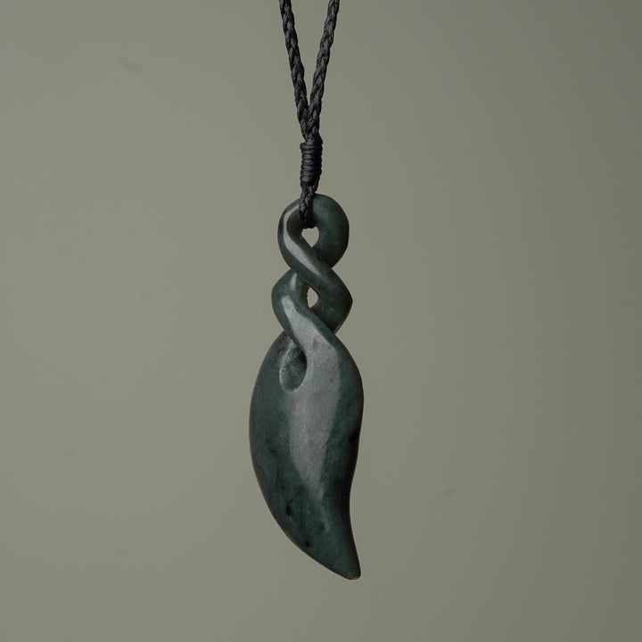 Double Pounamu Pikorua Large