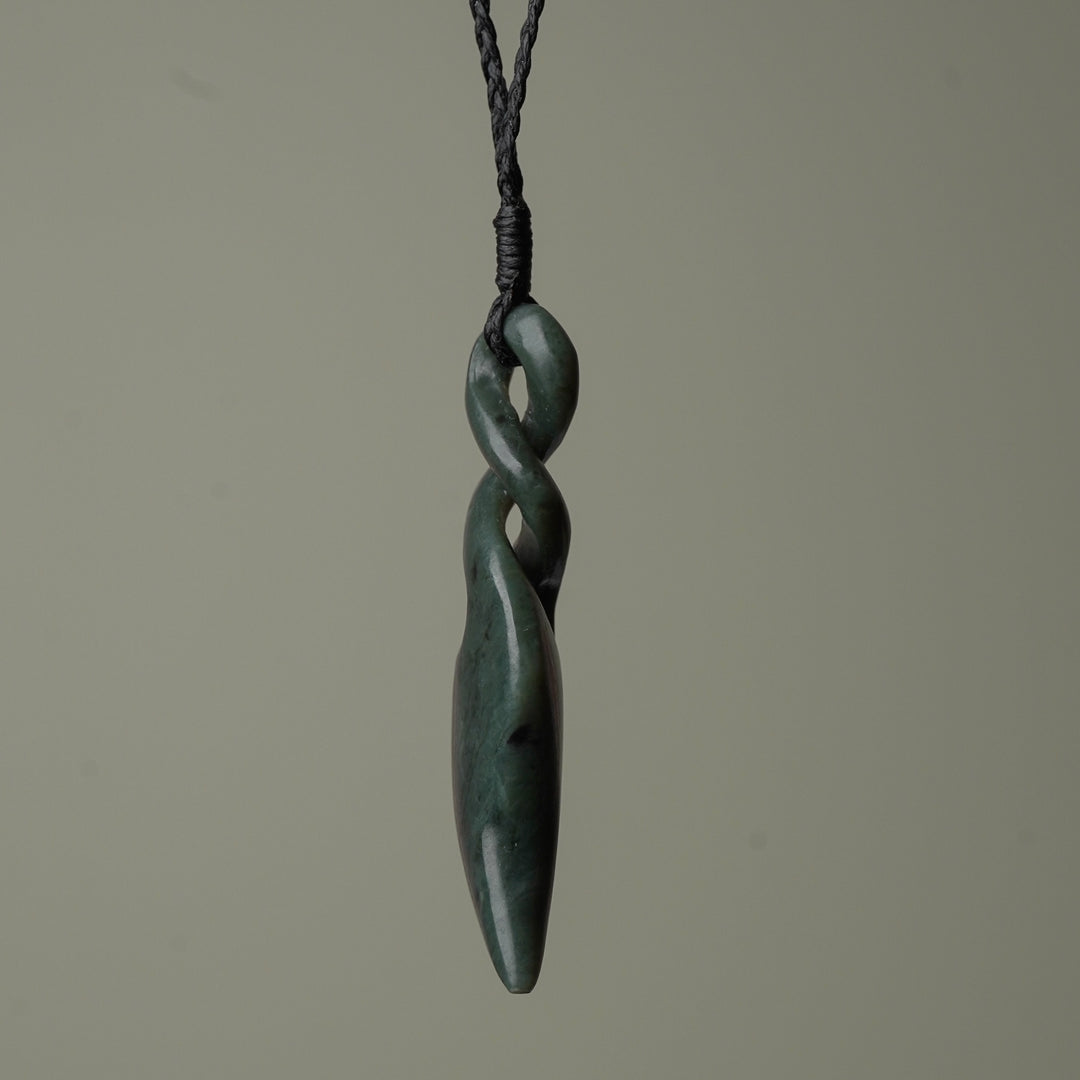 Double Pounamu Pikorua Large