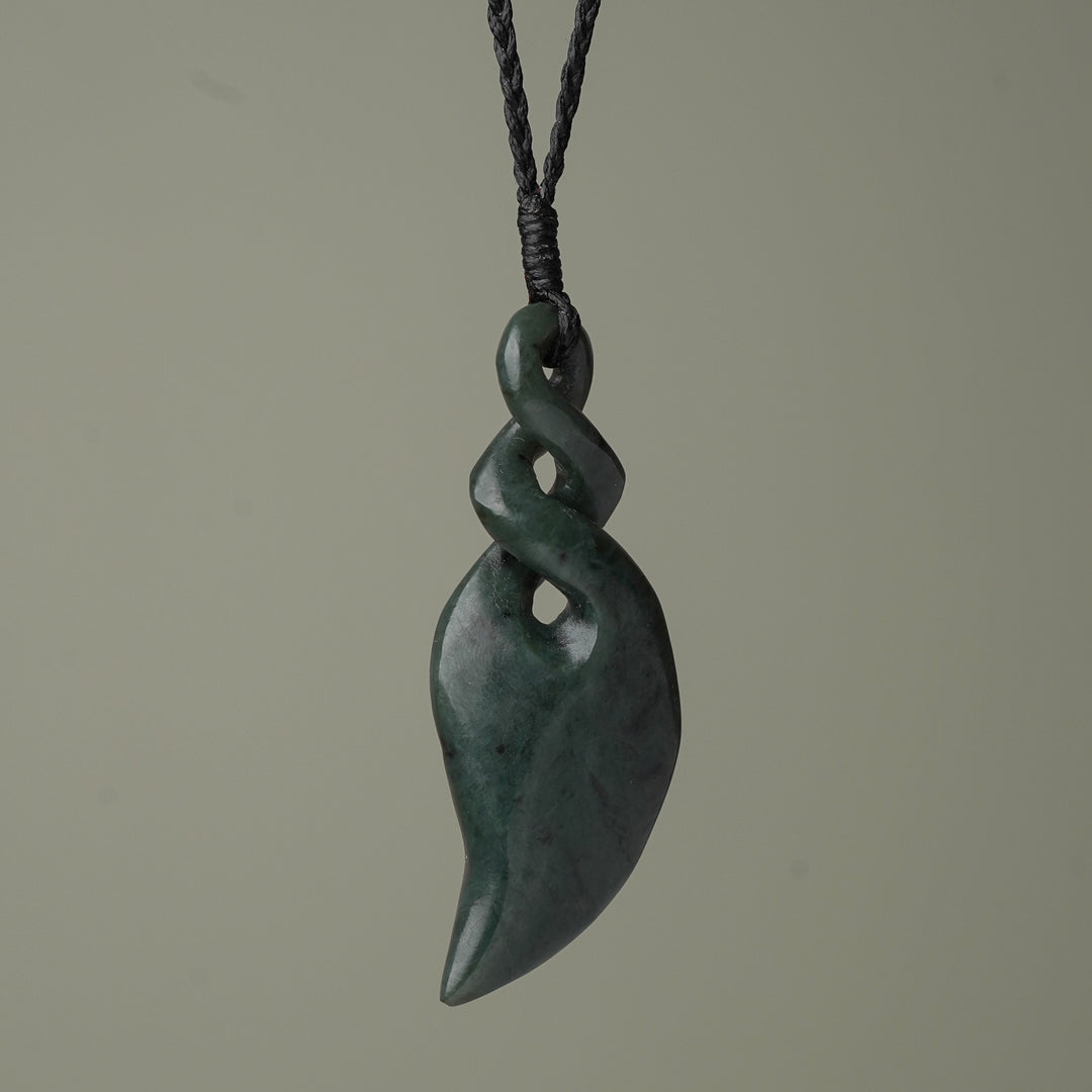 Double Pounamu Pikorua Large