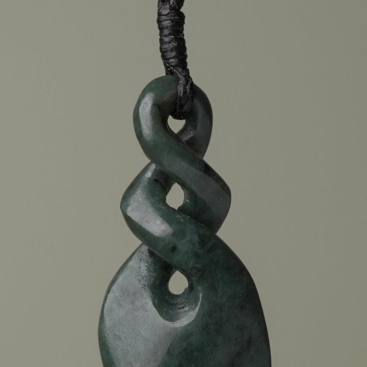 Double Pounamu Pikorua Large