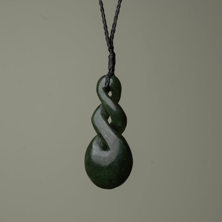 Double Pounamu Pikorua Large