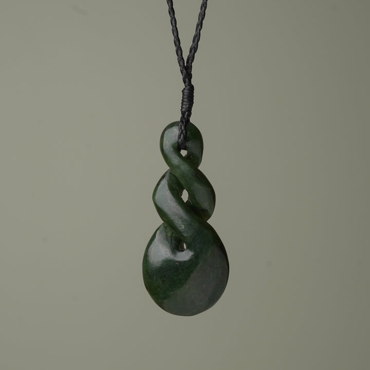 Double Pounamu Pikorua Large