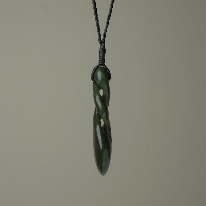 Double Pounamu Pikorua Large