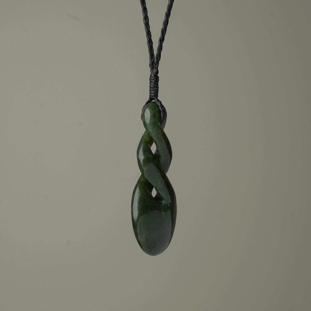 Double Pounamu Pikorua Large