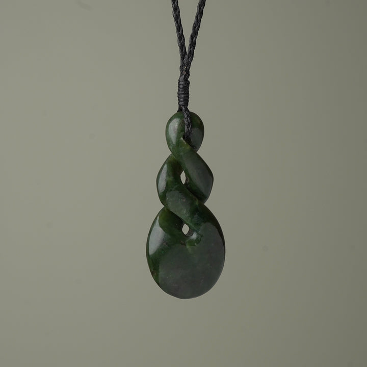 Double Pounamu Pikorua Large