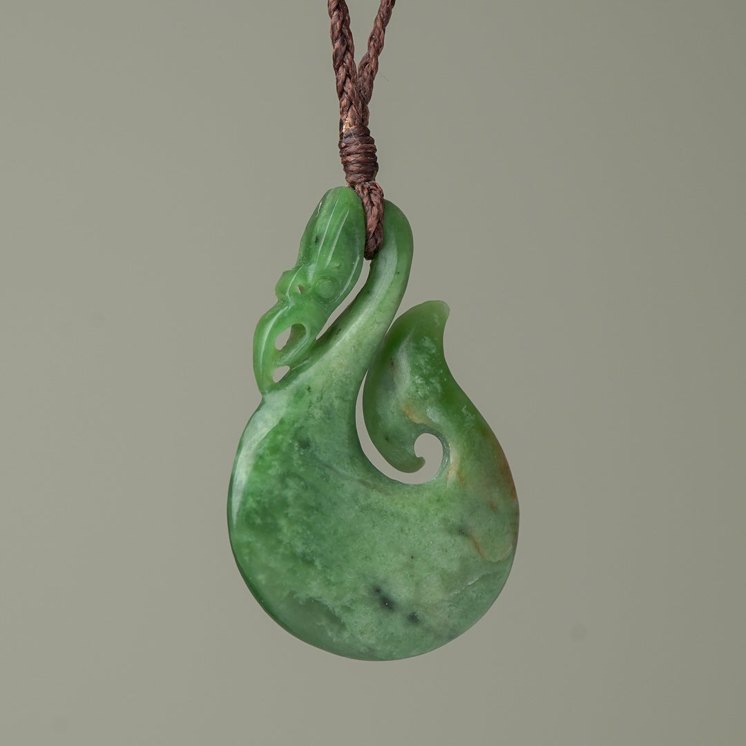 Large Manaia Flower Pounamu