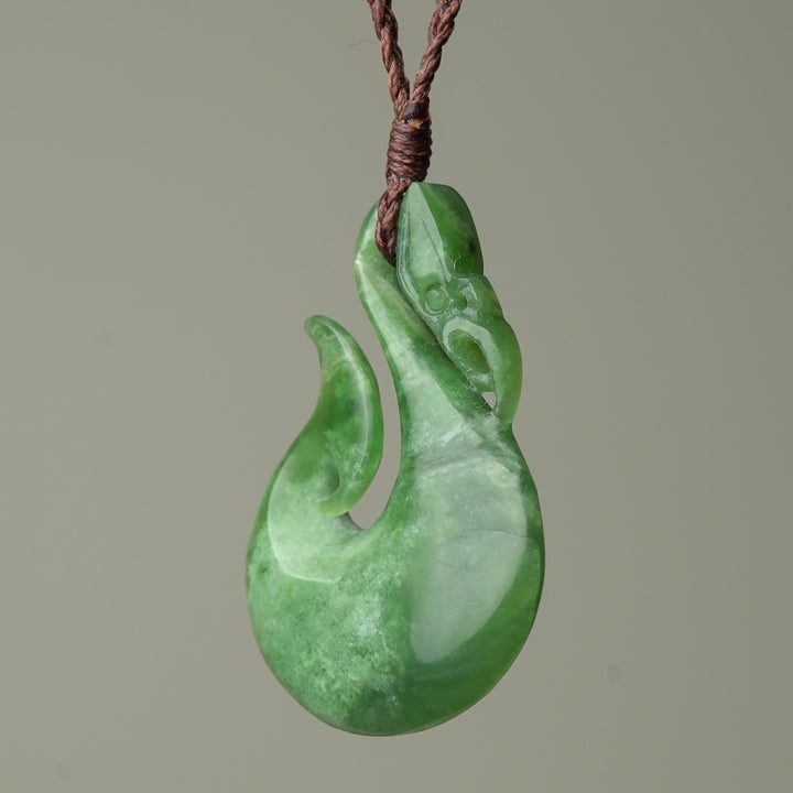 Large Manaia Flower Pounamu