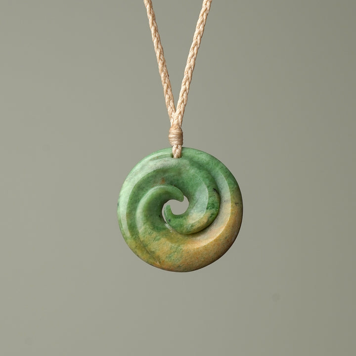 Medium Koru Flower Pounamu