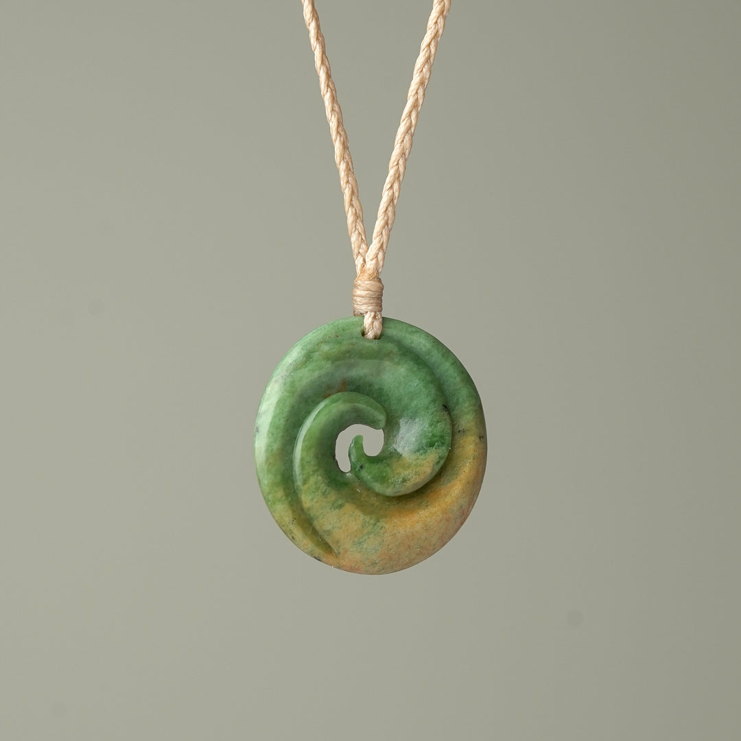 Medium Koru Flower Pounamu