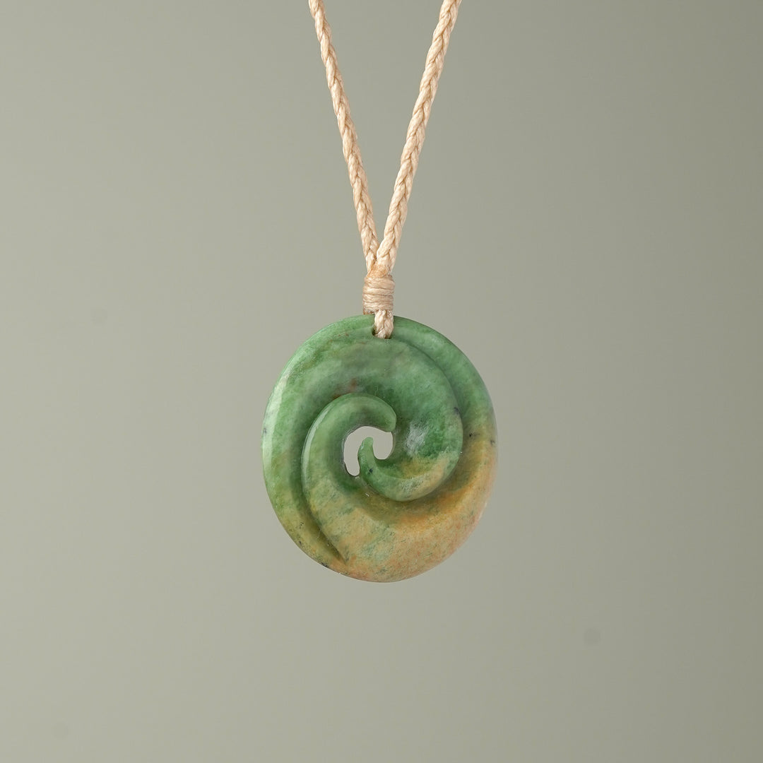 Medium Koru Flower Pounamu