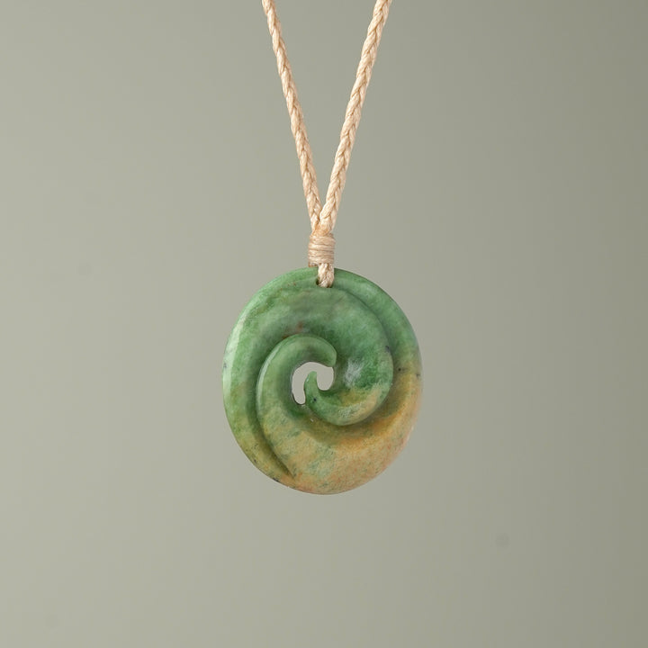 Medium Koru Flower Pounamu