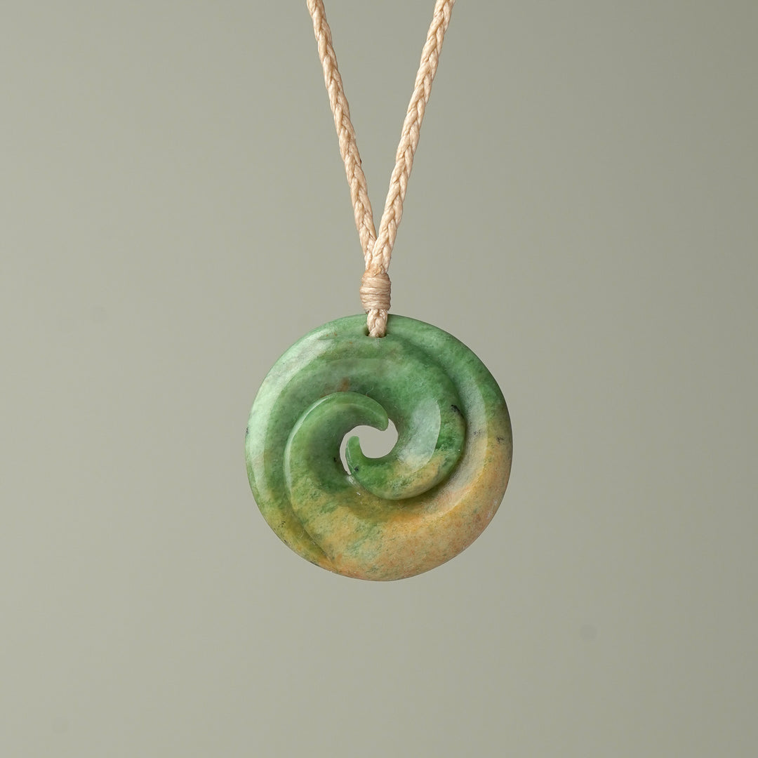 Medium Koru Flower Pounamu