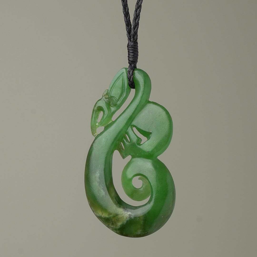 XL Greenstone Manaia Koru