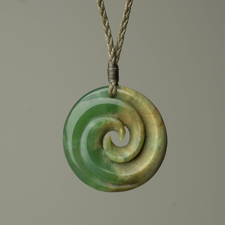 Medium Koru Flower Pounamu