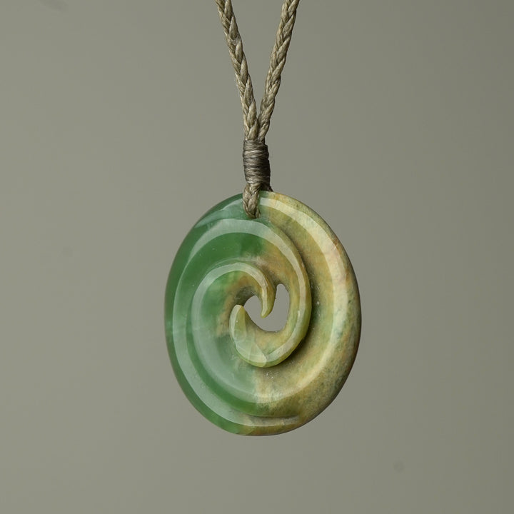 Medium Koru Flower Pounamu