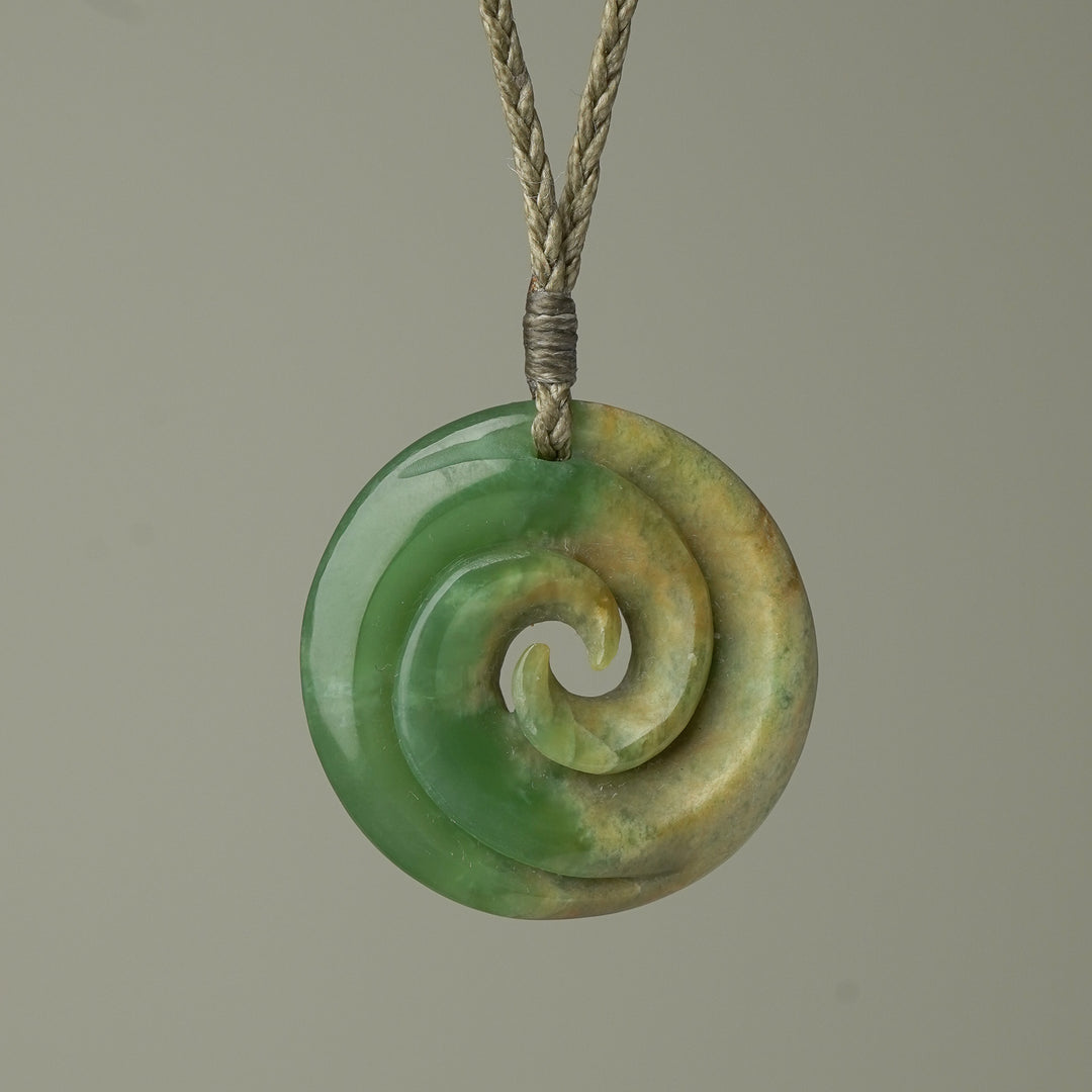 Medium Koru Flower Pounamu