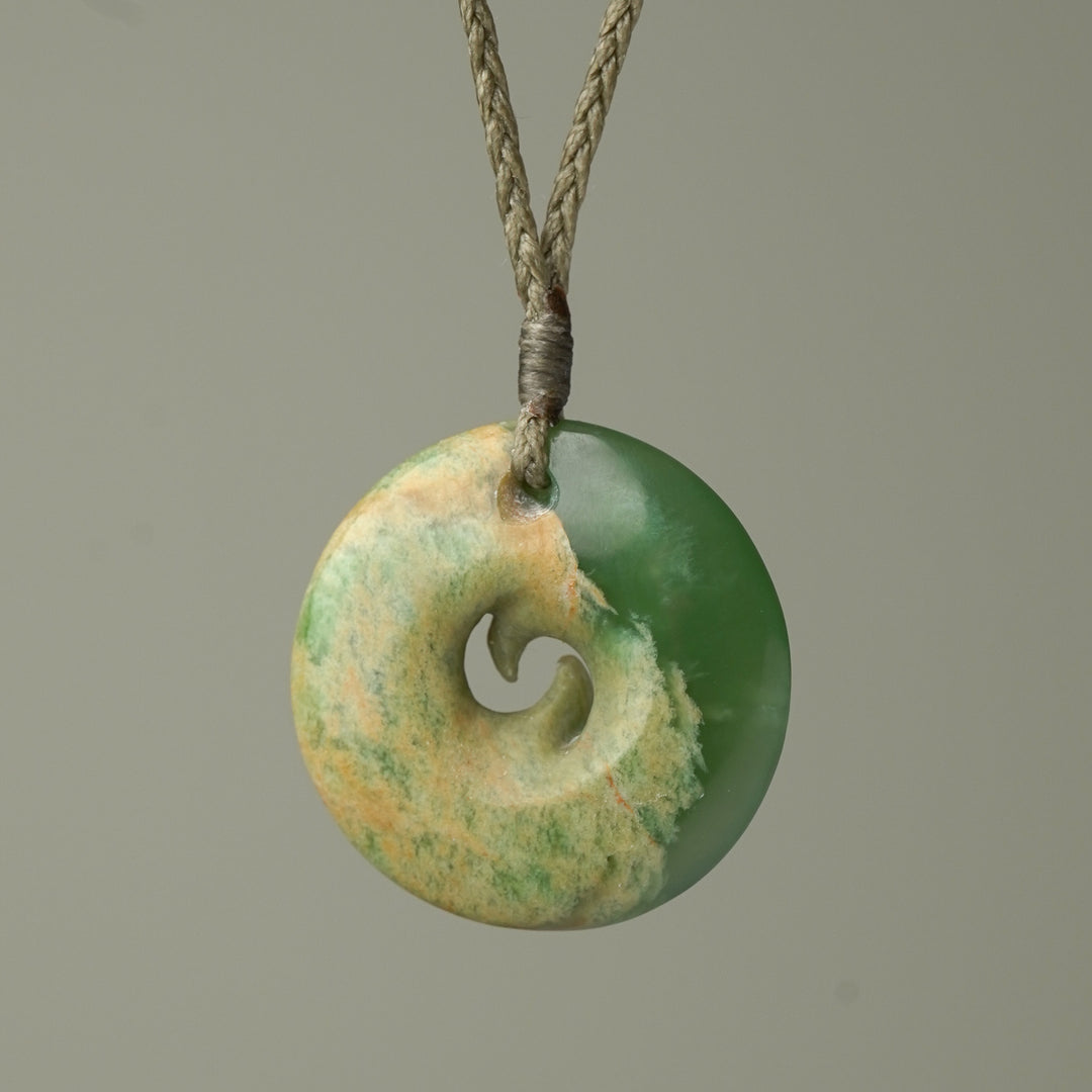 Medium Koru Flower Pounamu