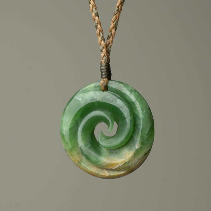 Medium Koru Flower Pounamu