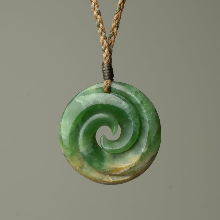 Medium Koru Flower Pounamu