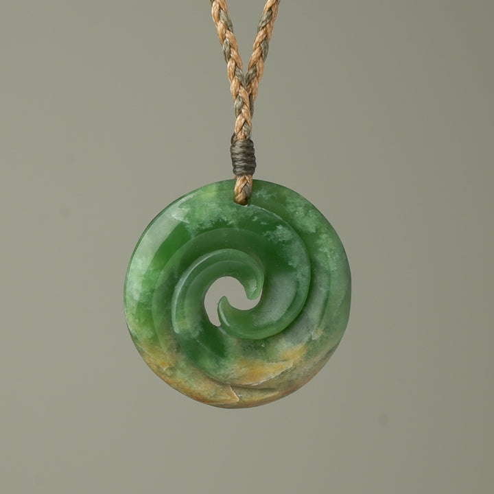 Medium Koru Flower Pounamu