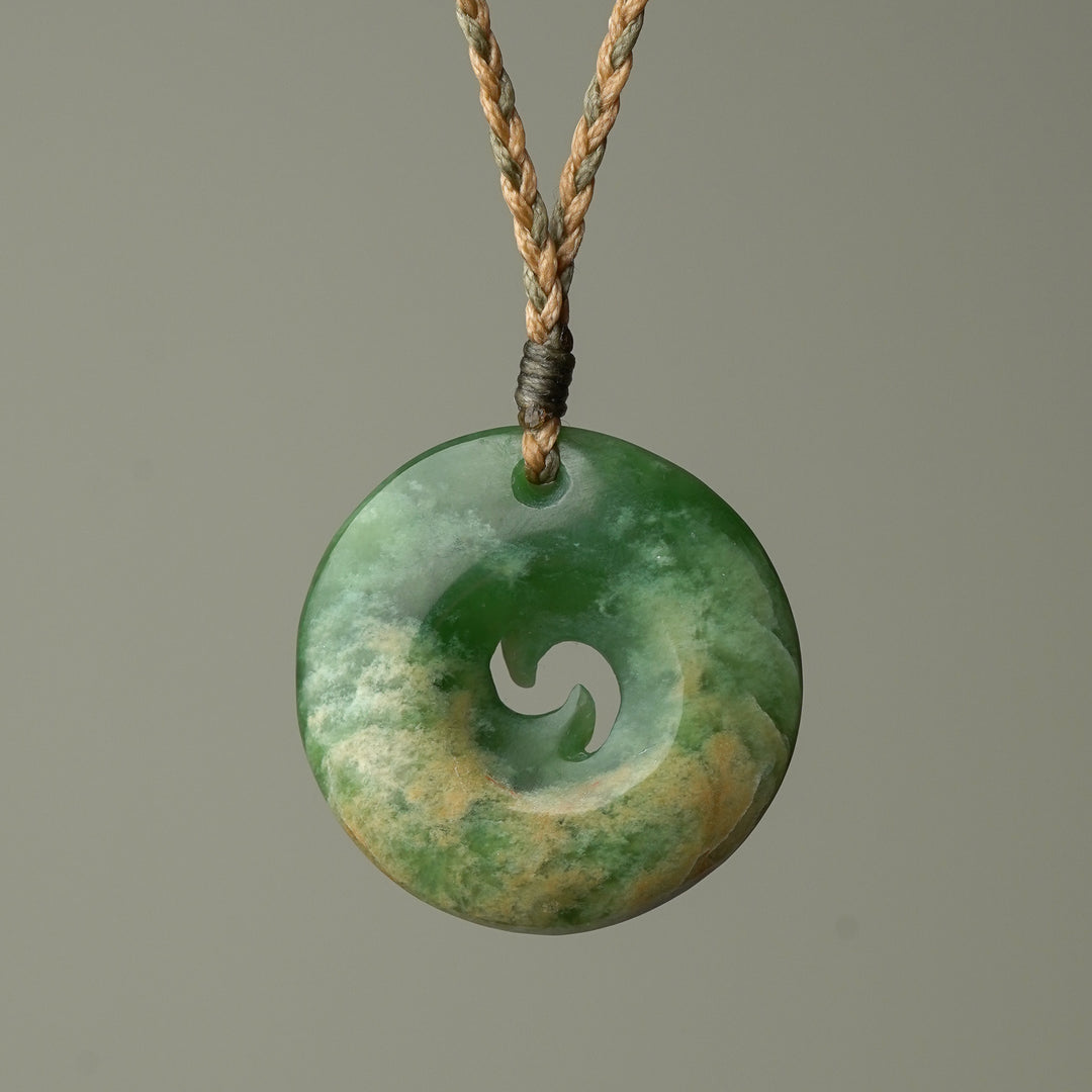 Medium Koru Flower Pounamu