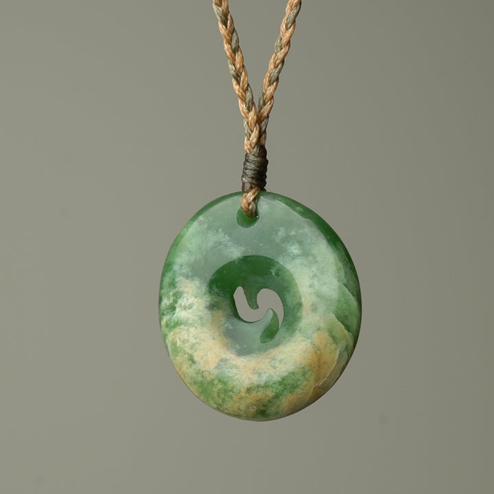 Medium Koru Flower Pounamu