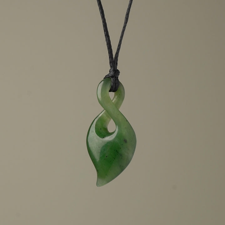 Small Greenstone Pikorua Pendant