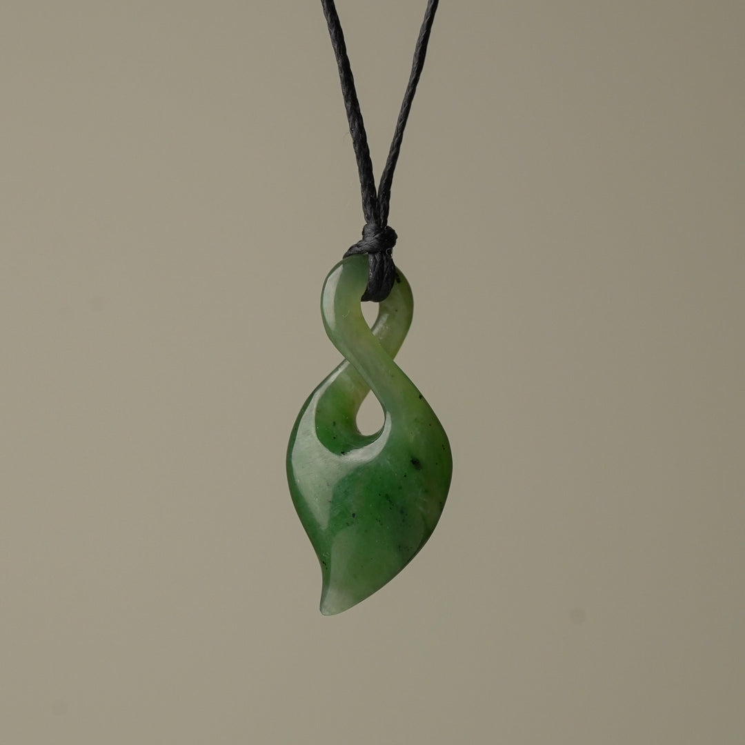 Small Greenstone Pikorua Pendant