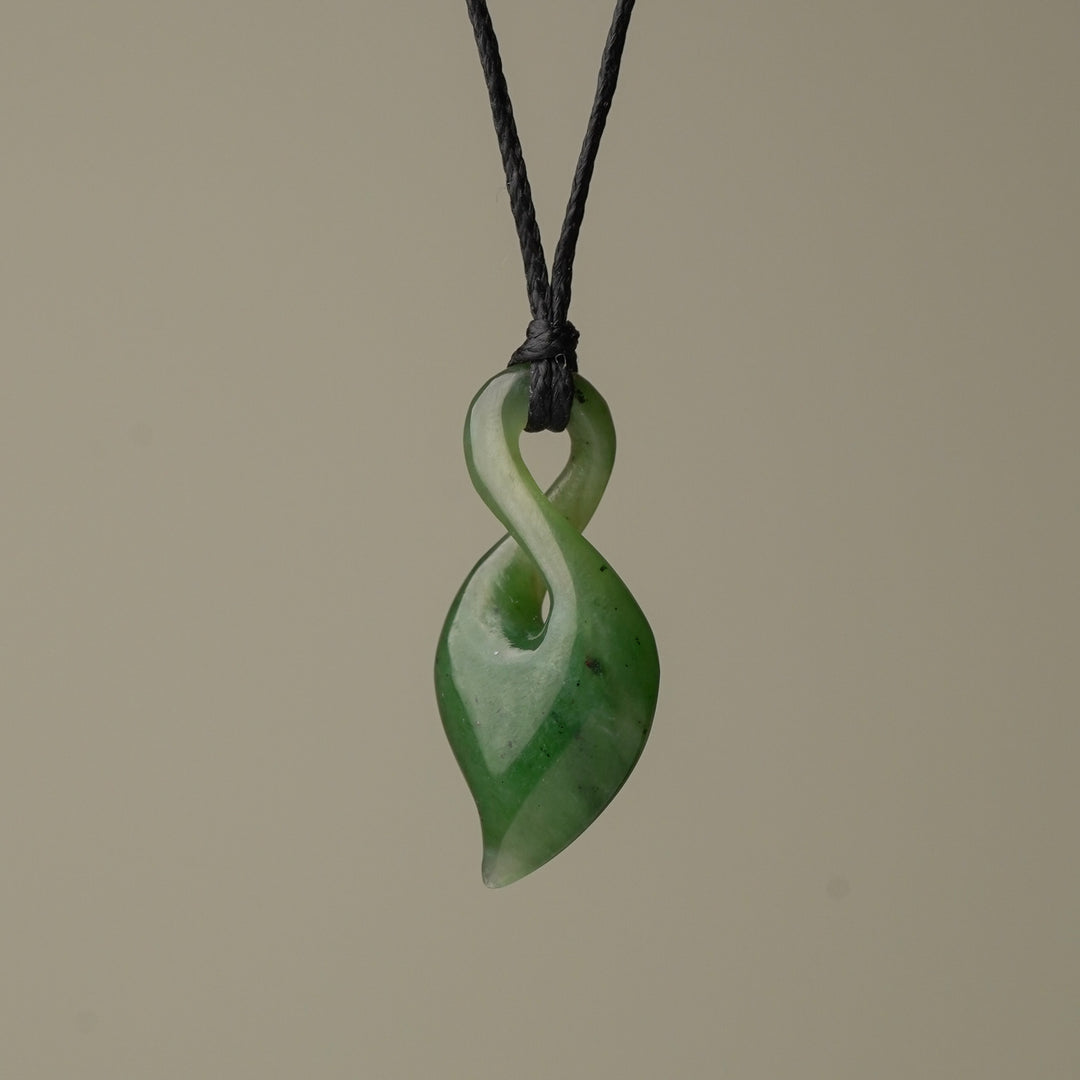 Small Greenstone Pikorua Pendant