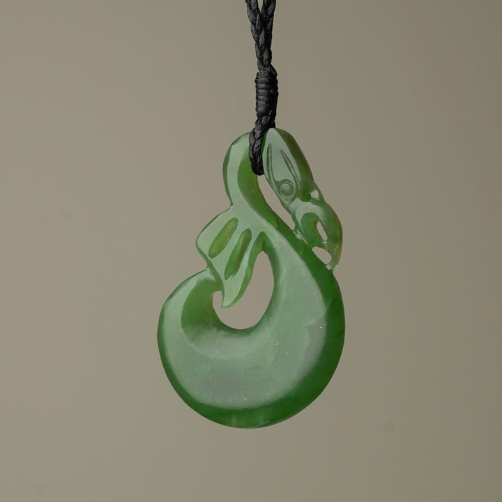 Large Manaia Greenstone Pendant