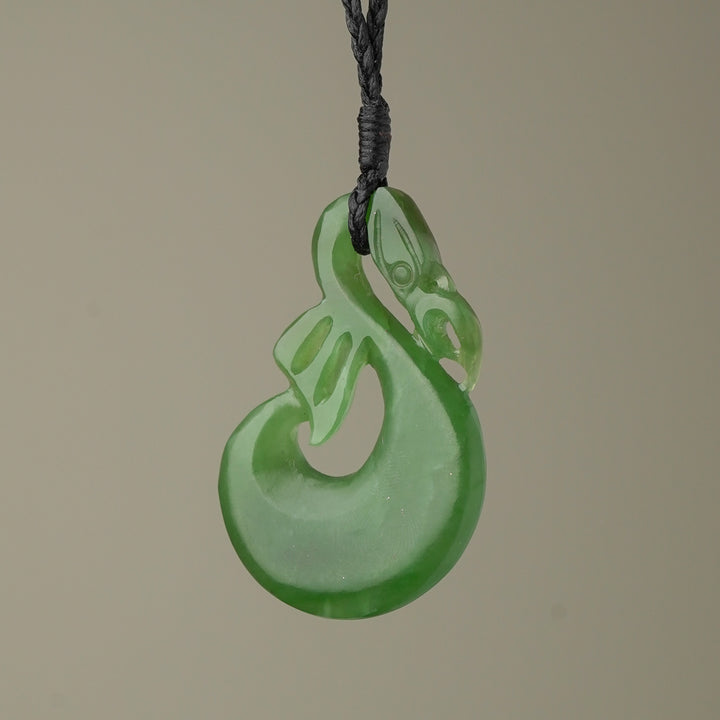 Large Manaia Greenstone Pendant