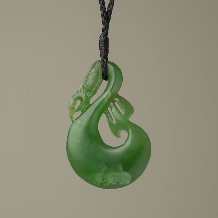 Large Manaia Greenstone Pendant