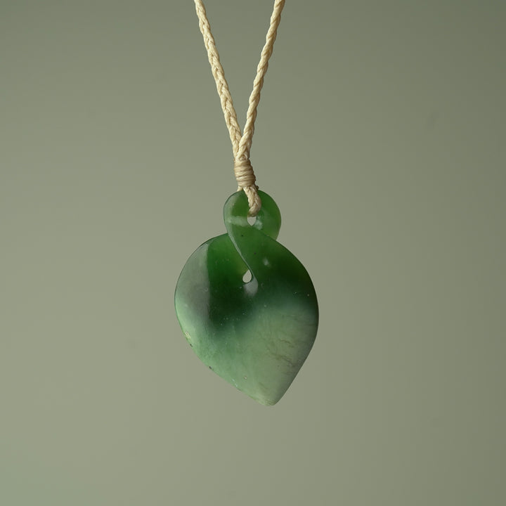 Medium Greenstone Pikorua Pendant