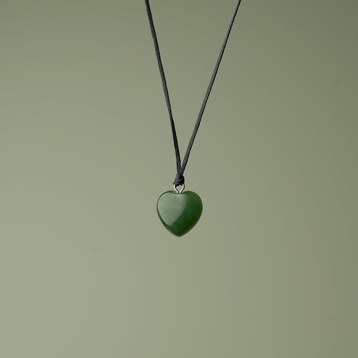 Extra Small Greenstone Heart