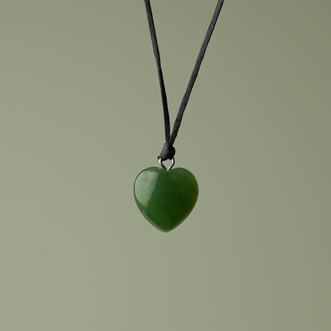 Extra Small Greenstone Heart