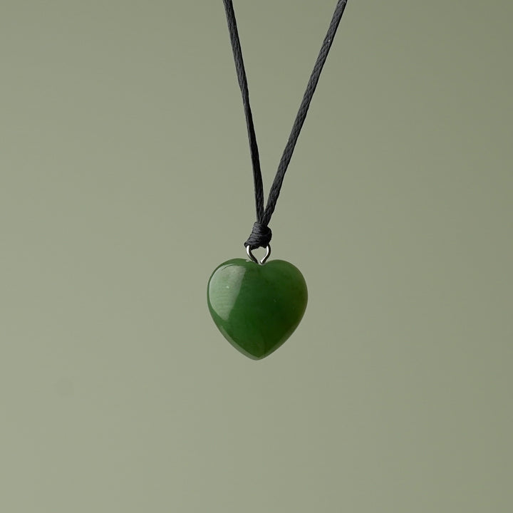 Extra Small Greenstone Heart