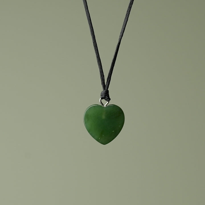 Extra Small Greenstone Heart