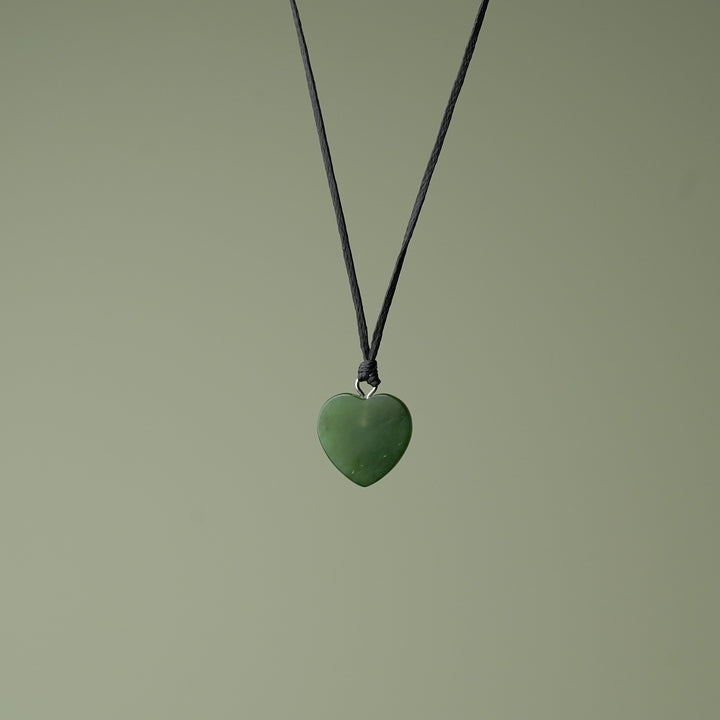 Extra Small Greenstone Heart