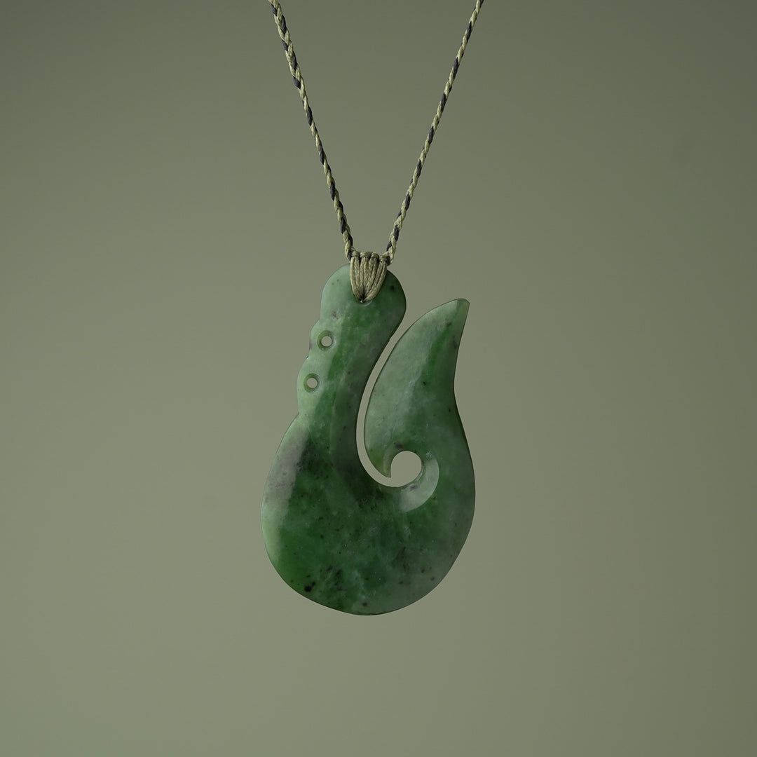 Extra Large Hei Matau Pendant