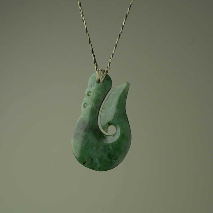 Extra Large Hei Matau Pendant