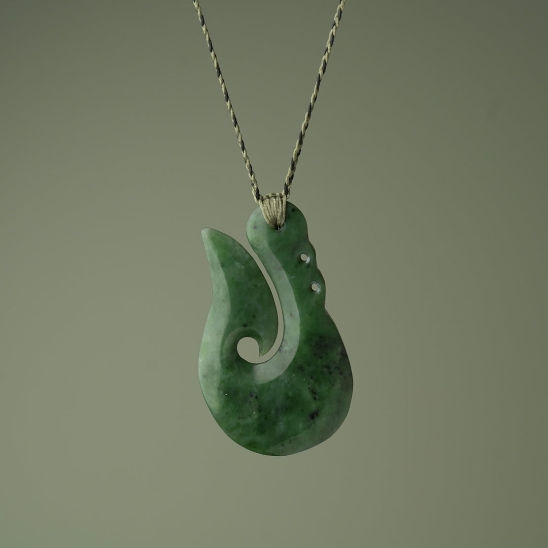 Extra Large Hei Matau Pendant