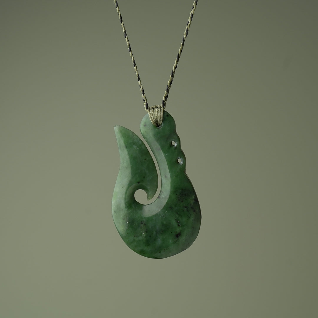 Extra Large Hei Matau Pendant