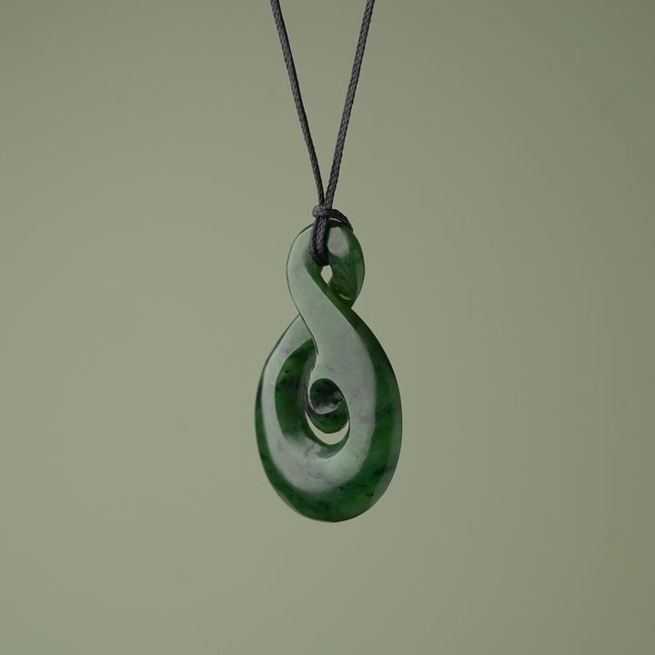 Large Pikorua with Koru Pendant