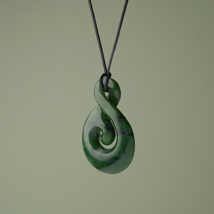 Large Pikorua with Koru Pendant